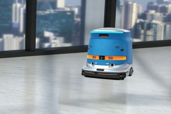 S60 Robot performing silent dust mopping